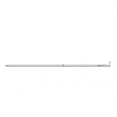 Kirschner Wire Drill Trocar Pointed - Round End Stainless Steel, 31 cm - 12 1/4" Diameter 1.4 mm Ø